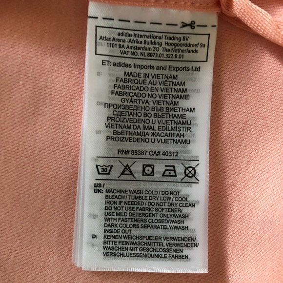 Adidas Women’s Small Pink Track Jacket - Picture 4 of 6